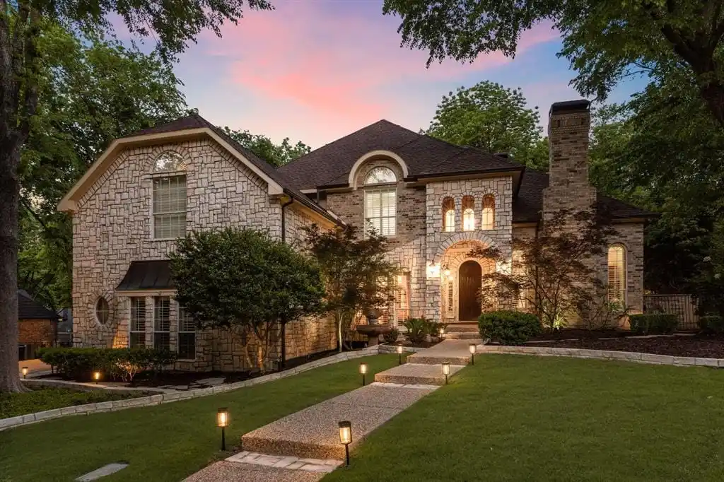 Custom Built Stone and Brick Home
