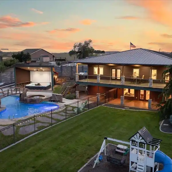 PRIVACY AND RESORT-STYLE LIVING ON OVER FOUR ACRES