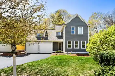 Contemporary Colonial with Spacious Private Backyard