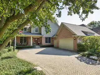 Gourmet Kitchen with Center Island Opening to Spacious Great Room