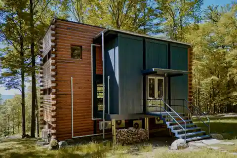 Modern Brutalist Retreat in the Forest