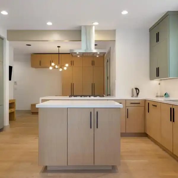 WOODED ESCAPE WITH WORKSHOP AND WRAPAROUND DECK