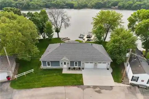 Serene Waterfront Rambler with Stunning Sunset Views