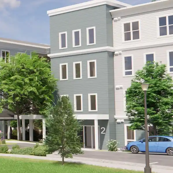 REFINED LIVING IN UPSCALE RAILROAD SQUARE