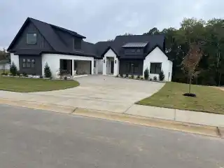 Custom Lakefront Home with Outdoor Kitchen