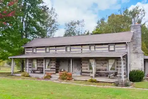 Log Home on 14.5 Acres