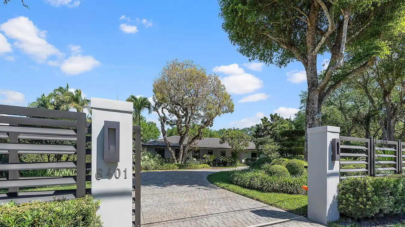 Gated Estate in Prestigious North Pinecrest