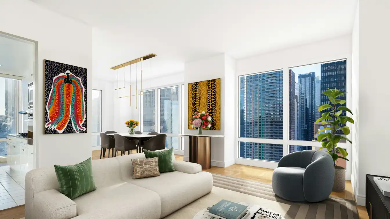 Spacious Convertible Three Bedroom at United Nations Plaza