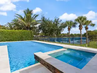 Modern Comfort Meets Waterfront Pool Paradise