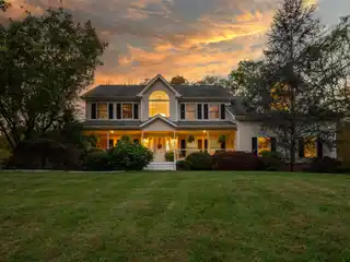 Front Porch Colonial on 3.4 Manicured Acres