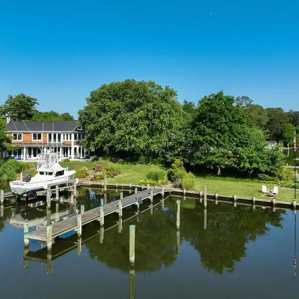 NANTUCKET-STYLE COASTAL HOME WITH SPECTACULAR WATER VIEWS
