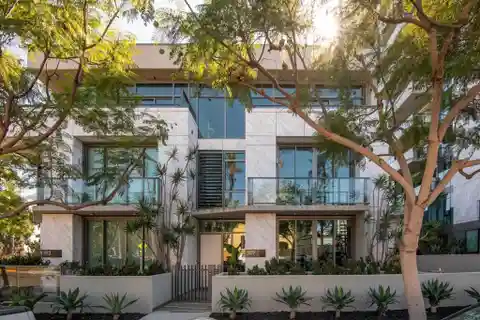 Contemporary Townhouse with Private Elevator and Terraces