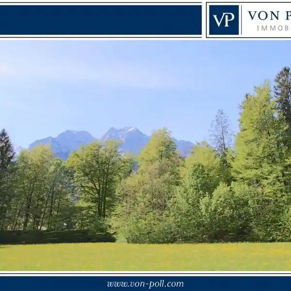 PROPERTY AT THE FOOT OF THE ZUGSPITZE FOR AN ALPINE DREAM HOME