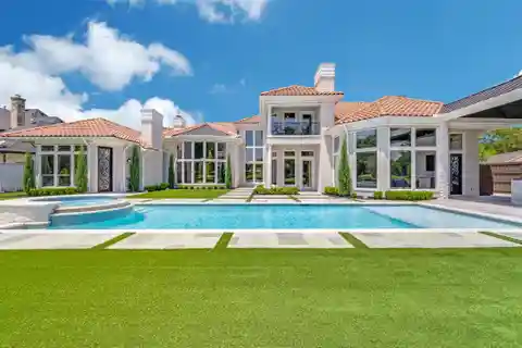 Custom Estate on the Bent Tree Country Club Golf Course