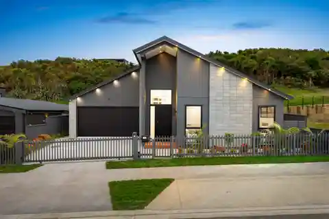 Sophisticated Home with Designer Kitchen and Sun-Drenched Deck