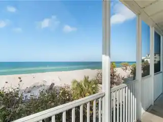 Direct Beachfront End-unit with Unobstructed Gulf Views