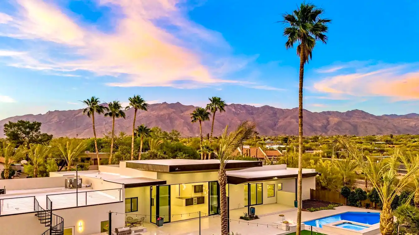 Newly Constructed Modern Masterpiece on over Two Acres