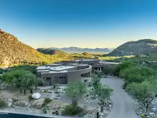 Artistic Elegance Meets Desert Serenity