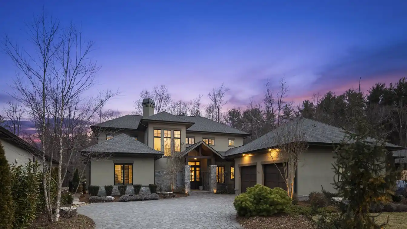 Modern Home in a Serene Wooded Setting
