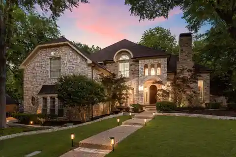 Custom Built Stone and Brick Home