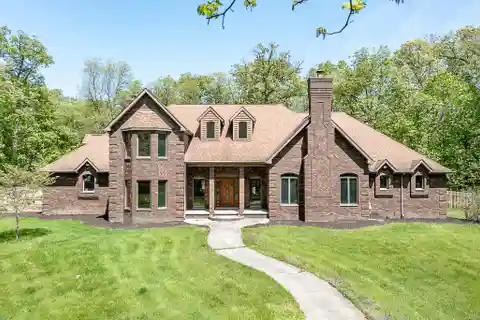 Grand All-Brick Home on over Nine Acres