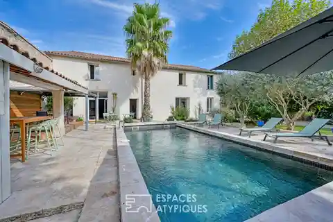 Superb Village House in the Heart of Montagnac