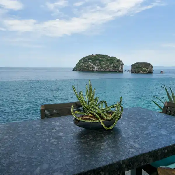 ARCHITECTURAL WATERFRONT GEM WITH OCEAN VIEWS