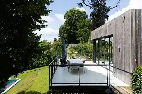 Completely Redesigned 19th-Century Stone House