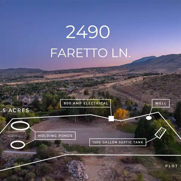 2.5 ACRES IN CENTRAL LOCATION