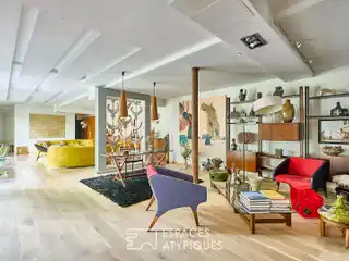 Elegant Loft in a Former Printing Works