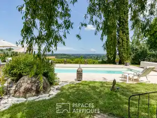 Architect-Designed Villa with Unobstructed 180-Degree View