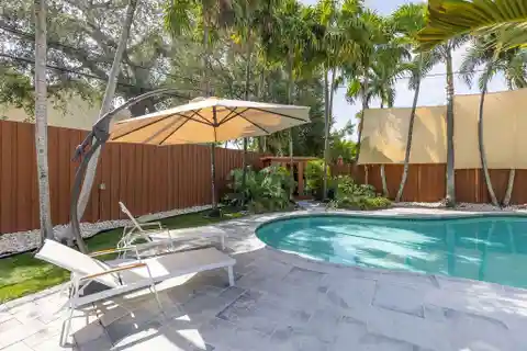 Stylish & Sophisticated Mid-Century Smart Pool Home