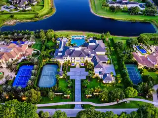 Stately Stone Creek Ranch Lakefront Estate