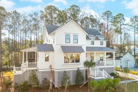 Custom New Construction on a Huge Marshfront Homesite