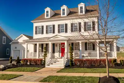 Modern Farmhouse with Pond Views and Luxury Finishes