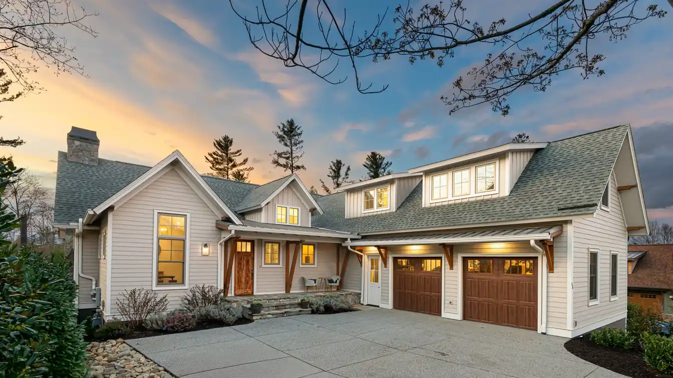 Stylish and Comfortable Transitional Farmhouse