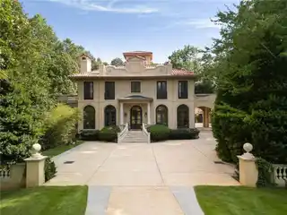 European-Style Home on 1.7 Gated Acres