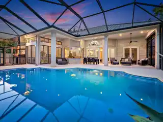 Elegant Golfside Retreat with Poolside Oasis