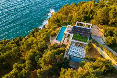 Luxury Beachfront Villa in Corfu
