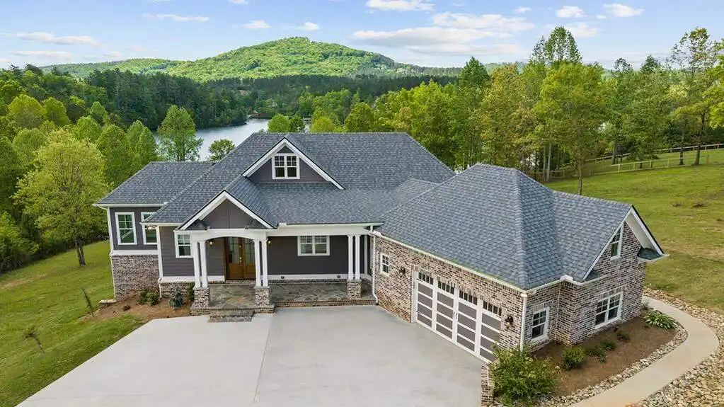 Lakefront Luxury with Mountain Views