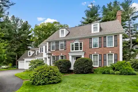 Brick Shawsheen Elegance with Updated Gourmet Kitchen