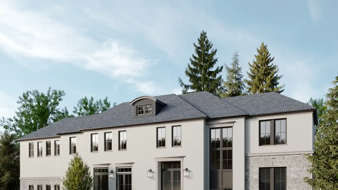 Grand Design with Cathedral Ceilings and Gourmet Kitchen