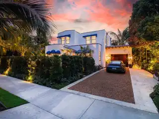Newly Built Mission Revival Home and Guest House