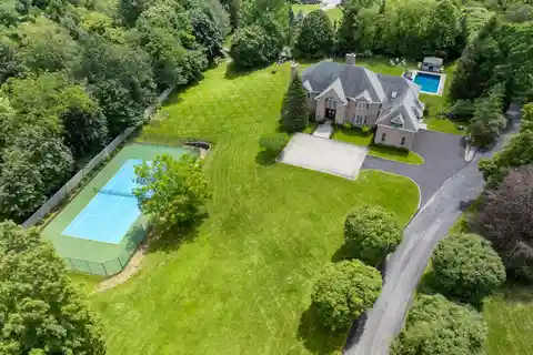 Stately Brick Colonial on Nearly Three Private Acres