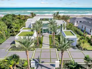 Brand-new Beachfront Gem on Jupiter Island
