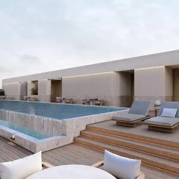 FURNISHED SEAFRONT FLAT WITH WORLD-CLASS AMENITIES