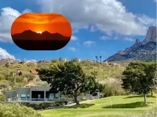 Contemporary Desert Retreat Perched on Quiet Hillside