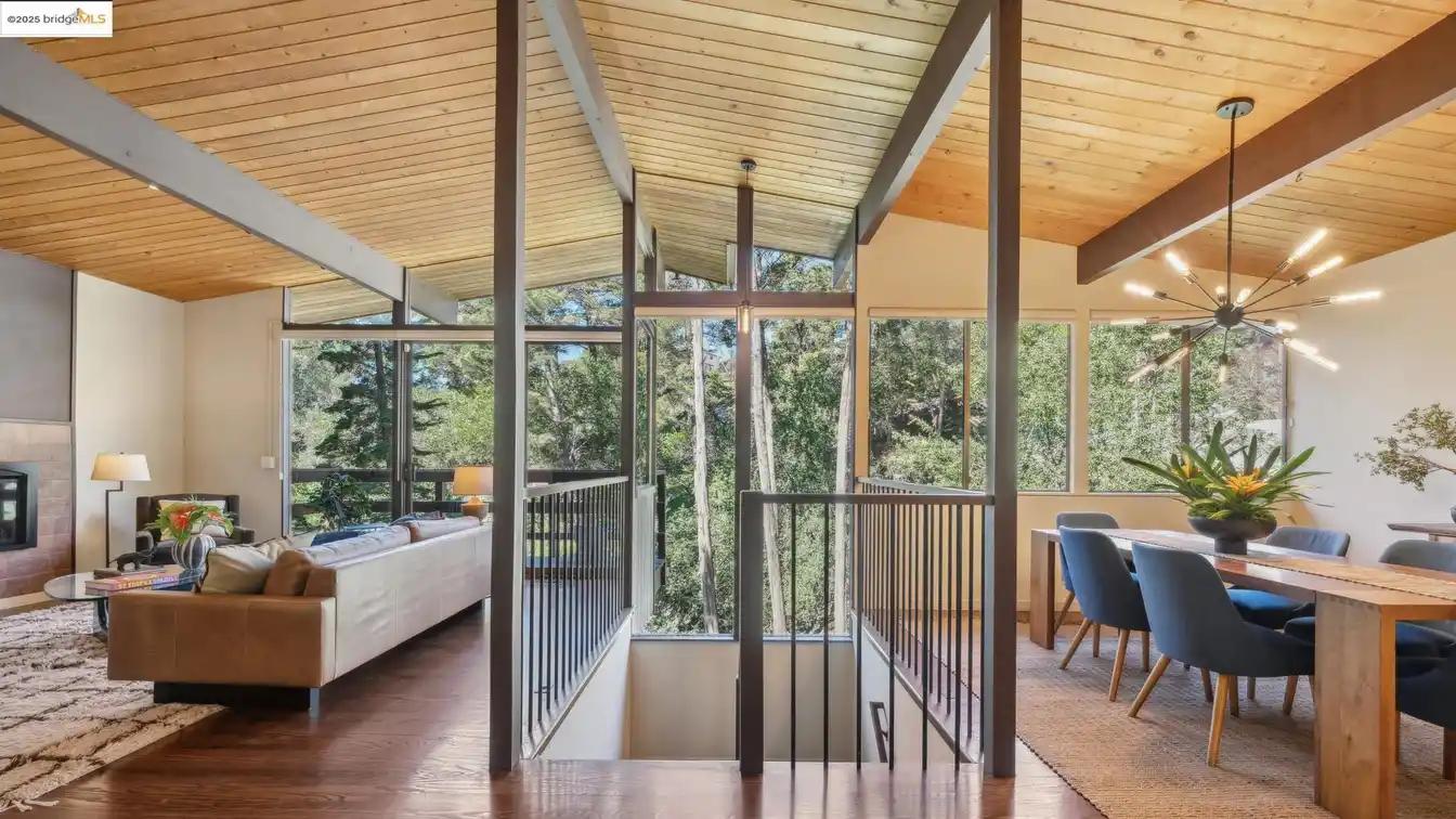 Dramatic Mid-century Modern Work of Art