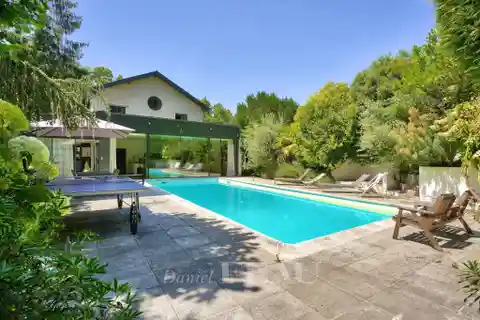 Contemporary Estate with Heated Pool and Private Studio