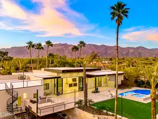 Newly Constructed Modern Masterpiece on over Two Acres